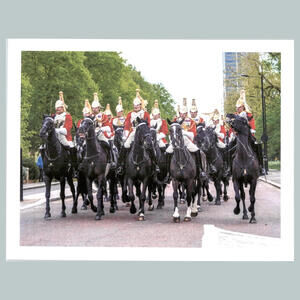 #0277  Uk Horse Guards 4x6 Version Glossy Photo Fast Ship